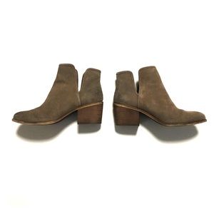 Hinge Suede Booties 8M
